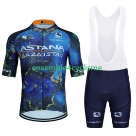 Tenue Maillot + Cuissard à Bretelles Astana Qazaqstan 2024